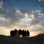 Our group gathers at every sunset to meditate together, and give thanks for the blessings of both day and night.